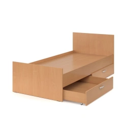 Single Bed with Drawers for Efficient Storage