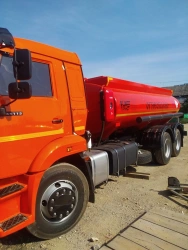 Auto Tanker for Transporting Hazardous Goods Type 9666K (Modifications 9666K1 on KAMAZ Chassis 65115-A5, 65115-50, 65115-5H)