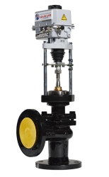 Angle Shut-off and Control Valve KZR Type, DN 15-300, PN 16