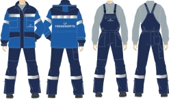 Women's Protective Workwear for Transneft Employees (Jacket & Overalls)