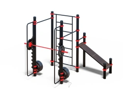 Outdoor Workout Complex WORKOUT-FIT with Squat Bar
