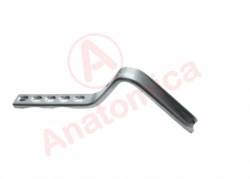 120° Angular Plate with Limited Contact for Bone Fracture Fixation