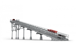 Belt Conveyor for Bulk Materials Transporting