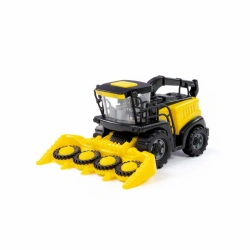 Yellow Inertia Toy Combine Harvester for Kids - Polesie No. 2