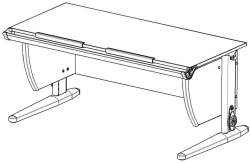 Compact Transformable Universal Desk Model SUT.16