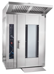 Rotating Bakery Oven RPSH-16-2/1M with Universal Trolley (TSHG-16-01, 16 Levels 600x400)