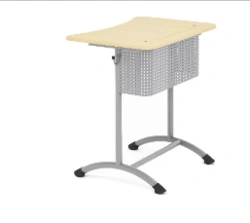 Single Metal Desk P.O.1.1 for Office and Home Use