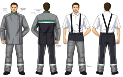 Summer Men's Suit for High Temperature Protection (Jacket & Pants)