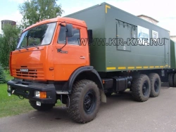 Mobile Repair Workshop (PARM) Model 574235 on KAMAZ-43118 Chassis