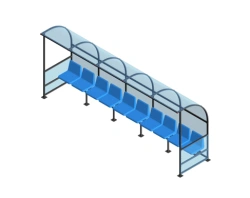 Player Bench for Substitutes (10 Seats) SZ-243.00