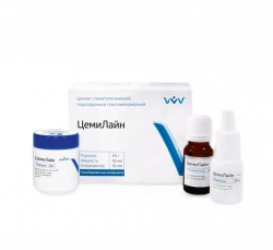 Glass Ionomer Dental Cement "CemiLine" for Cavity Prevention