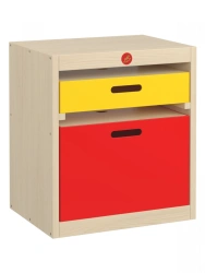 Eco-Friendly Play Shelf 520 / 2 Drawers