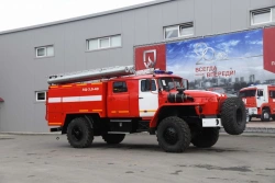 Fire Tanker Vehicle AC-3.0-?, Model 5881U, Modification 5881U5, Ural-43206 Chassis