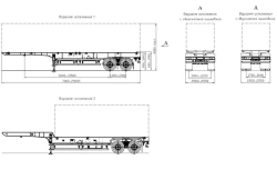 Container Transport Semi-Trailer SAV 93182RK1...RK8