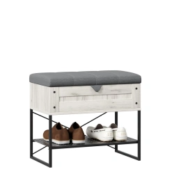 Sydney Bench LD.672060.000 600 (White Craft Oak/Grey)