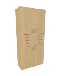 Wide Closed Cabinet for Educational Materials SHU 03, Omega Brand