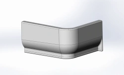 Right Rear Podium Cover for Second Axis - 6299-5102053