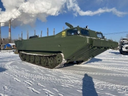 All-Terrain Vehicle TГ-126-08 for Transporting People and Cargo