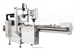 Horizontal Packaging Machine for Food Products with Integrated Container Production LINEPAK