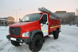 Fire Tanker Vehicle AC-(0.5-2.0)-40/4 (NEXT) on GAZ C4 Chassis