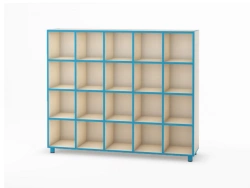 Pot Storage Cabinet with 25 Compartments