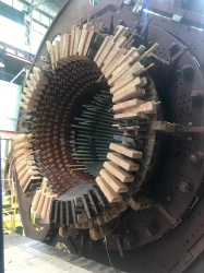 Synchronous Three-Phase Turbo Generator TVV-160-2EU3 "Novo-Salavat TPP" (TG-7)