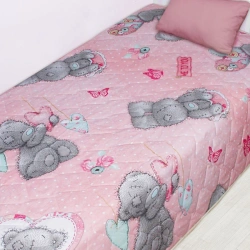 Kids Quilted Bedspread for Children and Teenagers