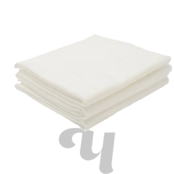 White 50 g/m² Spanlace Sheets 200x90 cm (Pack of 10) - Art. 00-022