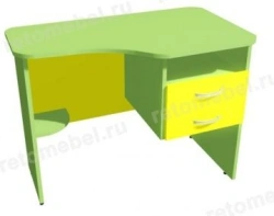 Drop Shape Table - Durable 16mm Laminated Chipboard Design
