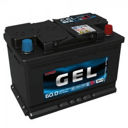 Tubor Gel 6СТ-60.0 VRLA Lead-Acid Starter Battery