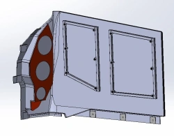 Right Side Panel for Tram Car 71-411.10.21.510