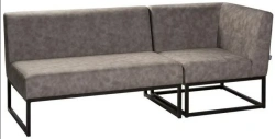 Loft Sofa Beatrice - Customizable Metal Frame Couch