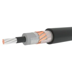High Voltage Cable with Tinned Copper Conductor and Rubber Insulation for 5000V AC Applications