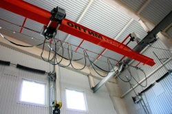 Single-Girder Electric Overhead Crane for Lifting 0.25 to 20 Tons" KMO-0.25 to KMO-2