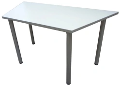 Trapezoidal Two-Seater Table for Schools and Libraries, Model MK3.22.039.00