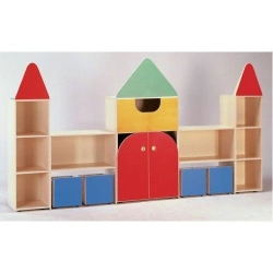 Castle Toy Storage Wall - Art. 50046-084