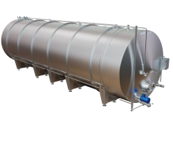 Horizontal Storage Tank for Liquid Food Products - AEMP Series