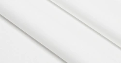 Bleached Cotton Satin Fabric, 120 g/m², 220 cm Width