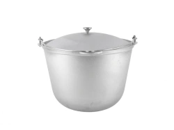 20L Aluminum Camping Pot (Uncoated, with Aluminum Lid) - Kukmara