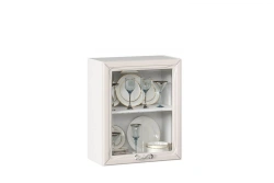 Bianca LD.271350.000 Facade Door with Glass 600 (Textured White Oak)