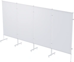 Medical Partition Screen Without Wheels, Four-Section (MSK-4301-01)