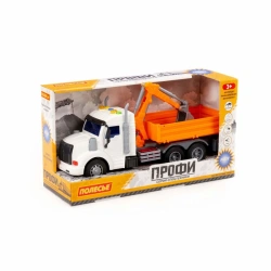Inertial Dump Truck Toy with Sound and Light Features - Profi Model 96128