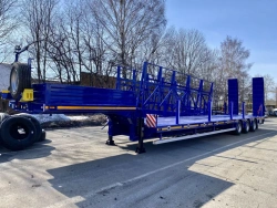 Heavy-Duty Semi-Trailer 949133 for Transporting Construction Equipment