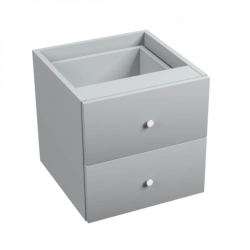High-Quality Shelf Insert with 2 Drawers