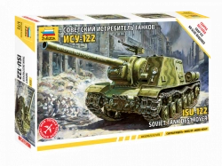 Soviet Self-Propelled Gun ISU-122 Model Kit