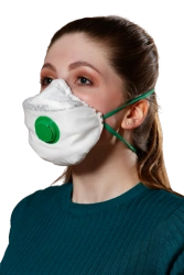 Filtering Half Mask for Aerosol Protection with Additional Vapor and Gas Protection "Lepestok-40E SB" FFP2 R