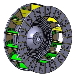 Grinding Rotor with Milling Blades Custom-Made for Fan Mill