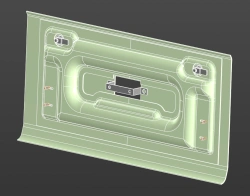 Complete Battery Hatch Panel 6299-401-5402509