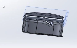 Ceiling Front Panel Made of Polyester Fiberglass 5299-372-5305020