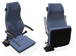 Passenger Seat Type S10 for M2, M3 Vehicles, Mod S10-002